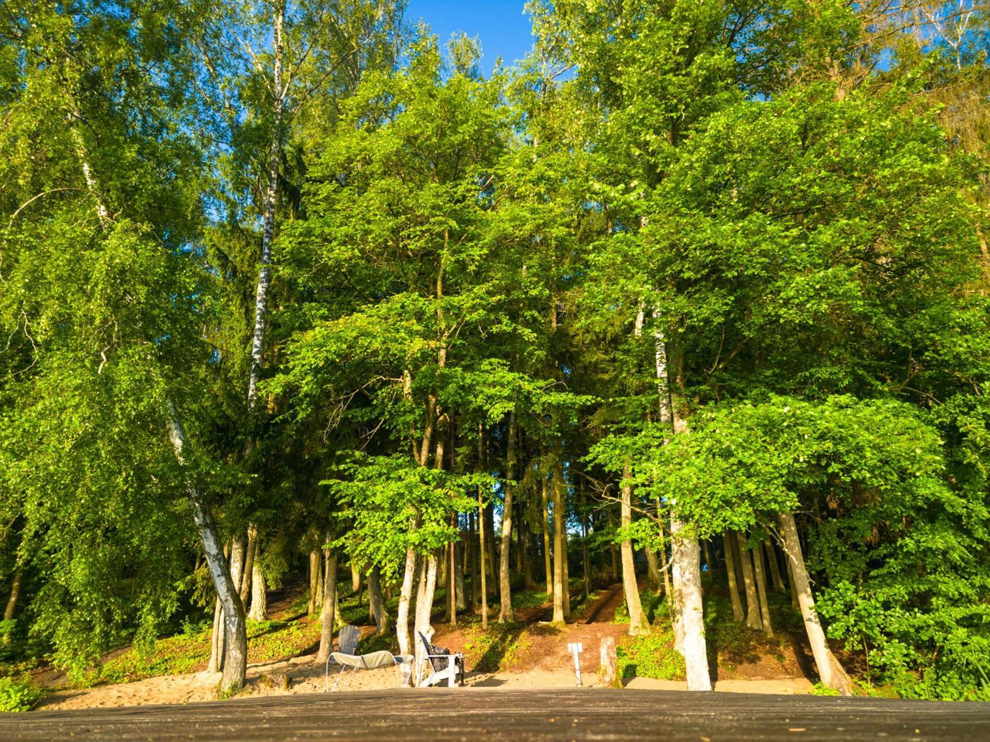 Domek Nad Jeziorem Kretowiny Buitenkant foto